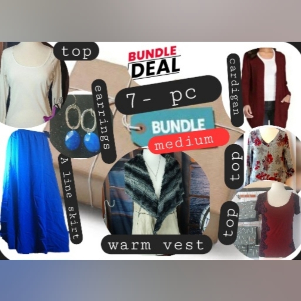 7-Piece Women's Clothing Bundle